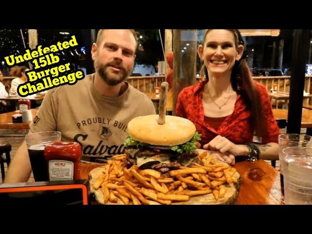 Undefeated Massive Team Burger Challenge | ManvFood | Molly Schuyler