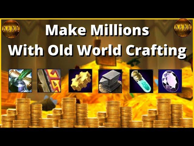 How to Make Millions with Old World Crafting | Building Your Gold Empire | Beginner Profession Guide