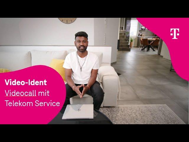 Video-Ident: Videocall mit Telekom Service - Schritt für Schritt