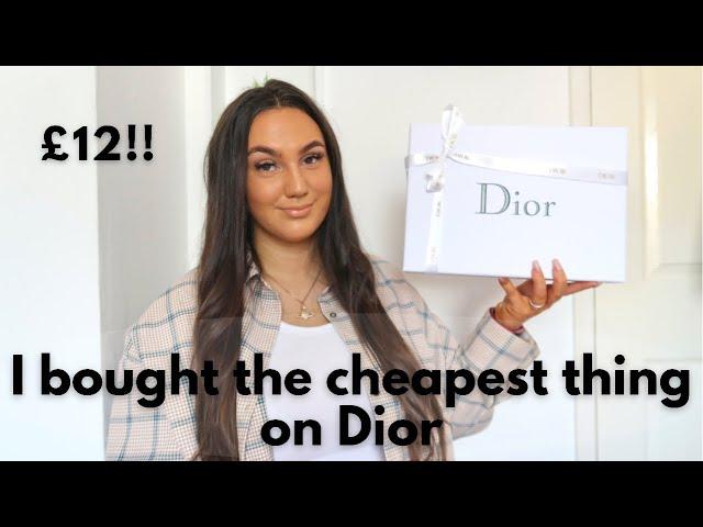 I BOUGHT THE CHEAPEST THING ON DIOR | CAITLIN SINNETT