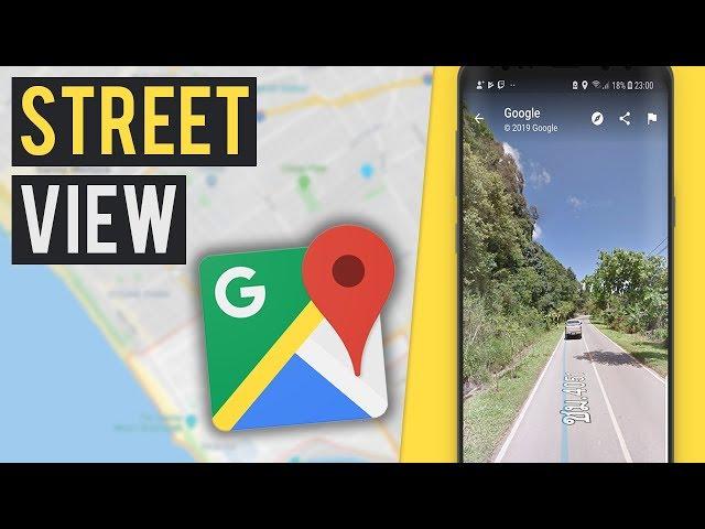 How To Use Google Maps STREET VIEW on Computer & Phone!