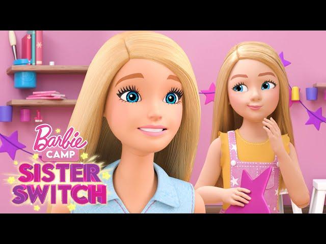 Barbie Camp Sister Switch! | FULL EPISODES 1-4 