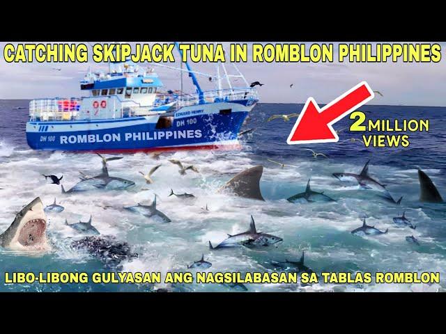 CATCHING SKIPJACK TUNA IN ROMBLON PHILIPPINES - KAWAN NG GULYASAN SA TABLAS ROMBLON