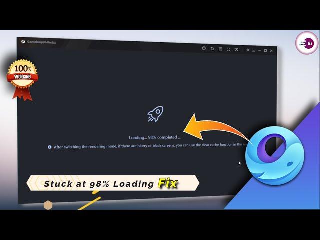 Gameloop Stuck at 98% Loading - Fix 98 Error in Gameloop (100% Working)