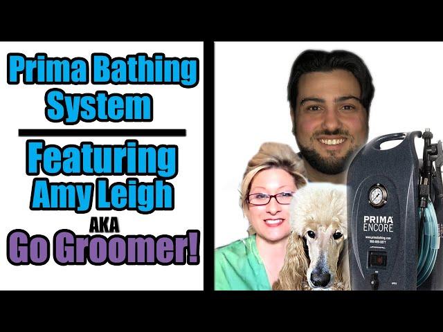 Using The Prima Bathing System With Amy Leigh From Go Groomer !