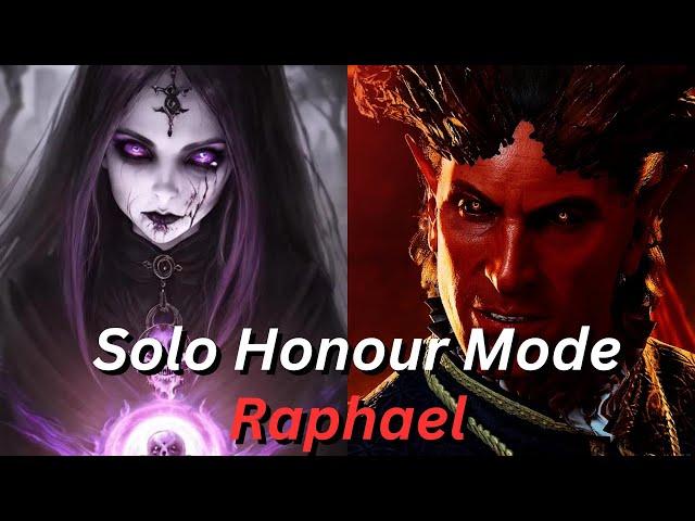 Necromancer Solo Honour Mode - Raphael | Baldur's Gate 3