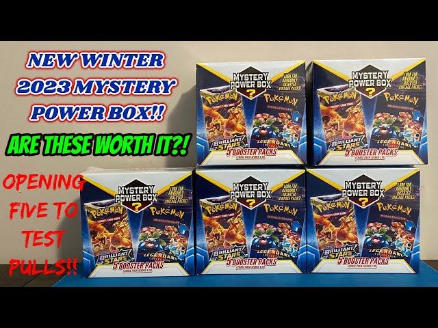 NEW MYSTERY POWER BOX Winter 2023 (Walmart Exclusive) Pokemon Card Opening! Are these worth it?!?