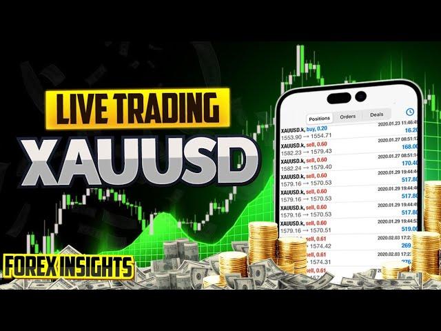 GOLD Live Trading Session #11 | XAUUSD Trading Live Stream | Forex Insights