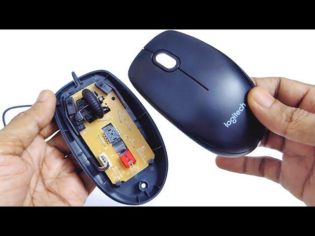 Logitech M90 Switch Fix - Disassembly (click issue)