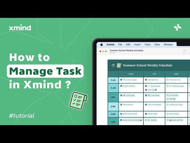 How to Use the Task Tracker in Xmind? | Feature Tutorial