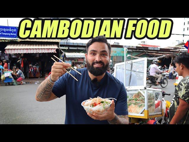 EXTREME Street Food Tour in Phnom Penh, Cambodia  *Khmer Stuffed Frog* 