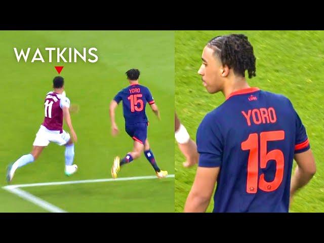 Leny Yoro vs Aston Villa | REAL MADRID TARGET | 18 Year Old TALENT ⭐️