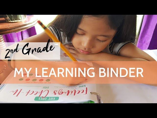 DIY Learning Binder for 2nd Grade (Philippines)