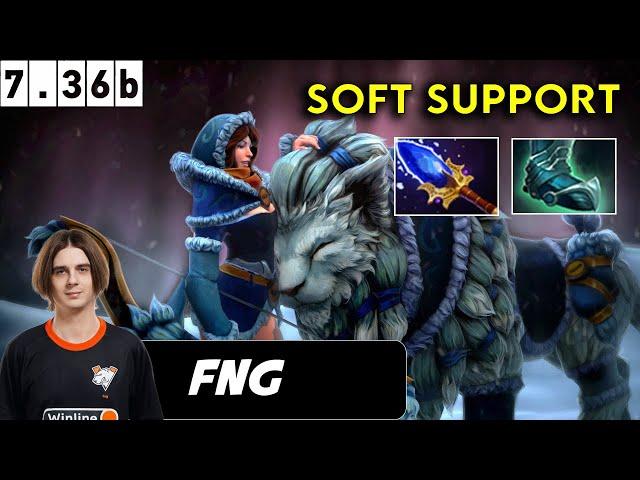 Fng Mirana Soft Support - Dota 2 Patch 7.36b Pro Pub Gameplay