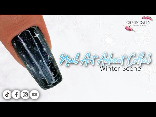 Advent Nail Art Collab Day 6 | Karen Heidi Rees | Natalie Mugridge