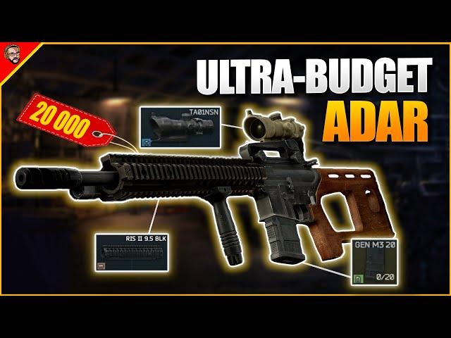 ULTRA Budget ADAR for 20 000! - Weapon Build - Escape From Tarkov