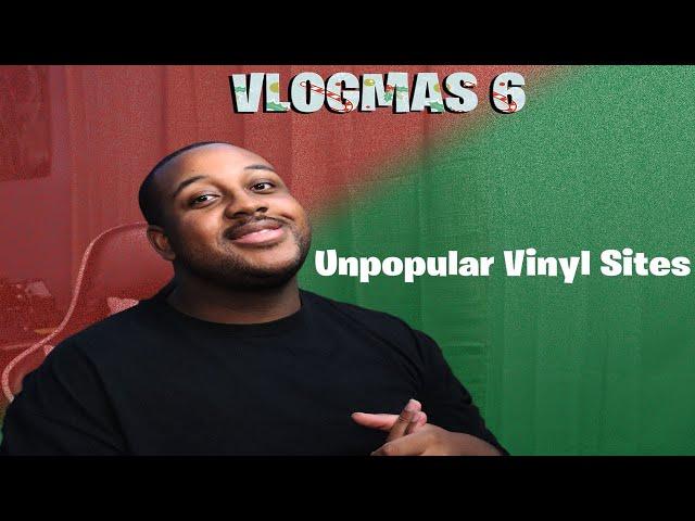 Vlogmas Day 6 | Vinyl Record Sites That Are Not So Popular