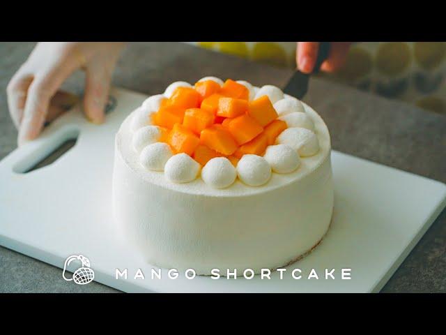 Japanese Mango Cake｜Ohyoo Cooking