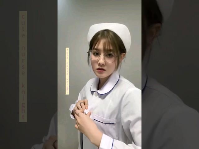 cute nurse knight #motorcycle #cute #motovlog #bike #funny #female #dance #viral #top