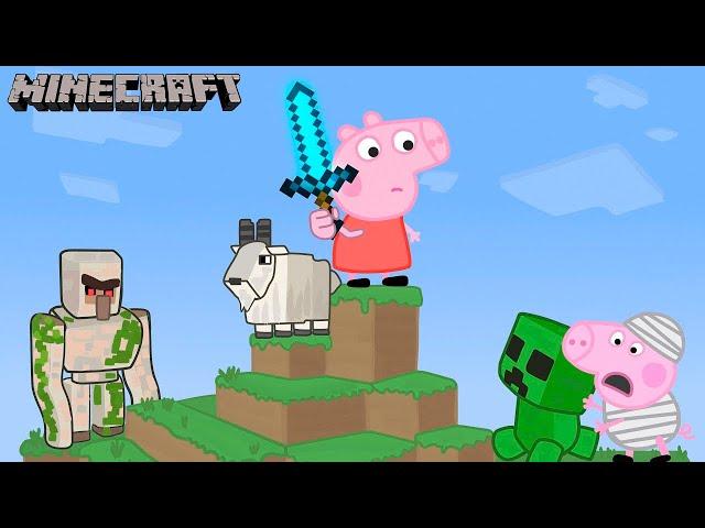 Свинка Пеппа vs Mineсraft Анимация | Кром