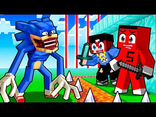 SHIN SONIC vs EN GÜVENLİ EV !! - Minecraft