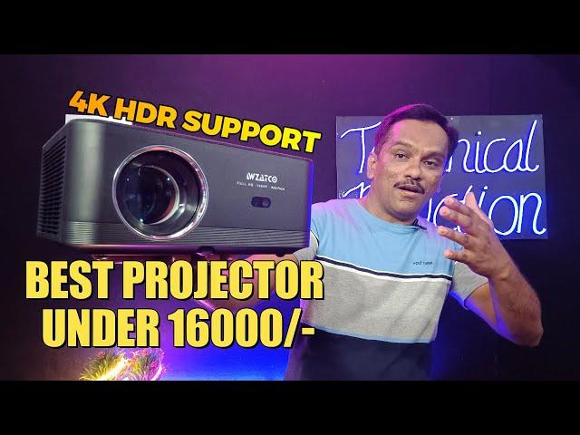 Wzatco Neo 4K HDR+ARC Supported Projector Review By Technical Reaction