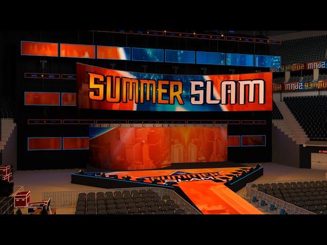 WWE - SummerSlam 2016 - Stage