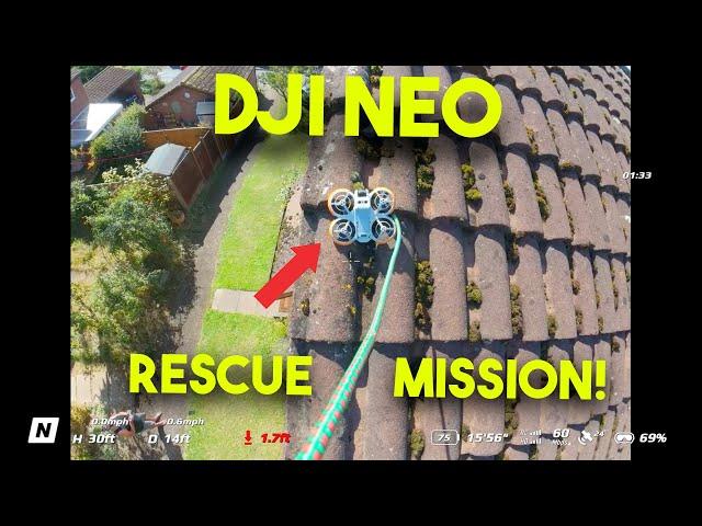 RESCUING MY LOST DJI NEO!!! Did I succeed?