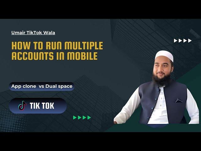 How To Run Multiple Tiktok Accounts in Mobile || Dual space vs Clone App