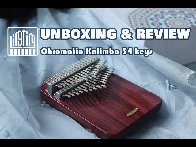 UNBOXING and REVIEW #LINGTING #Chromatic #Kalimba 34 Keys