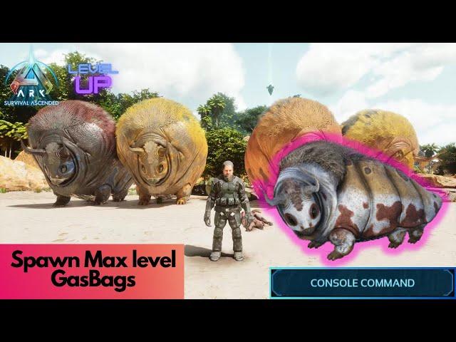 Tamed GasBags Spawn Command | Ark Survival Ascended