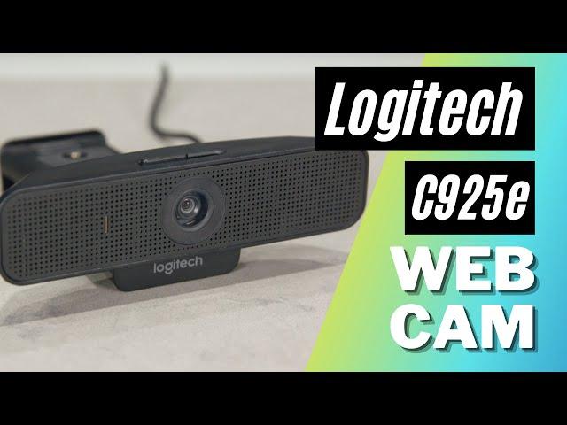 Logitech C925e Webcam Overview