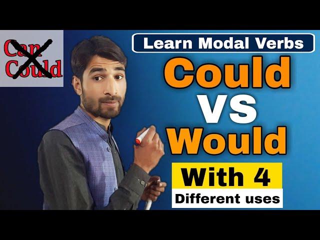 All Model verbs in English | Could VS would_ learn_step_by_step_by Zahir uddin