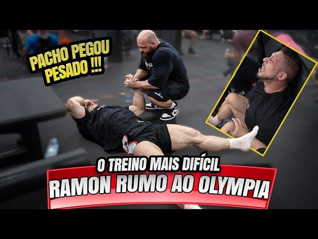 RAMON FEZ O TREINO MAIS DIFÍCIL - RUMO AO OLYMPIA !!!