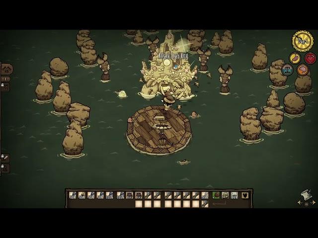 EASY and AWESOME Crab King kill with a TORCH - Don't Starve Together Cool and New Boss Guide
