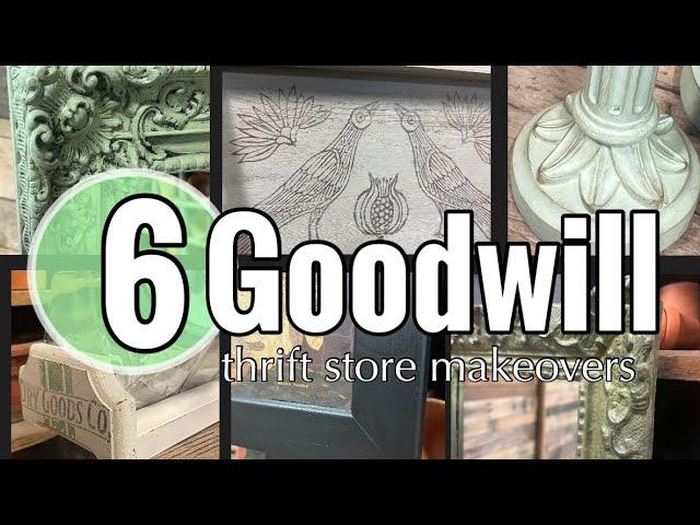 Goodwill Thrift Store Makeovers  | Home Decor | Cottage Core Farmhouse