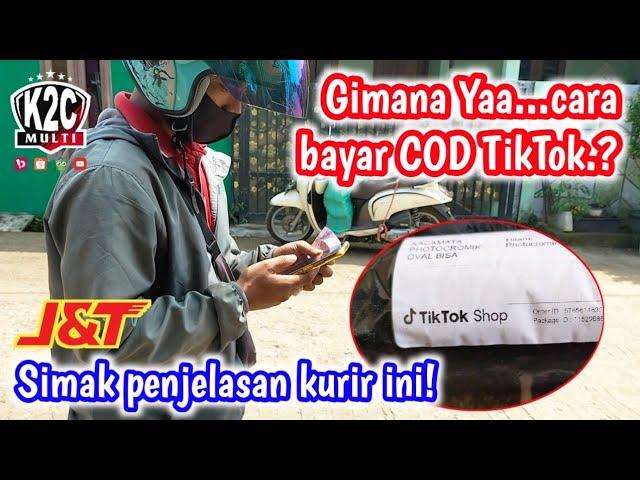 TERBARU‼️ cara menerima paket dari TikTok Shop J&T COD | Unboxing paket TikTok