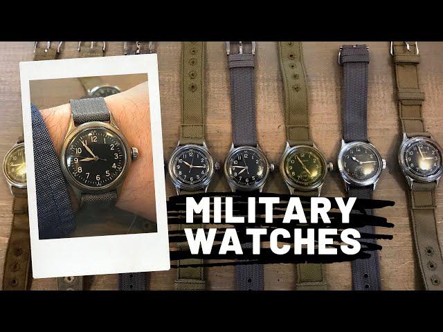 The fascinating history of American WWII military watches.