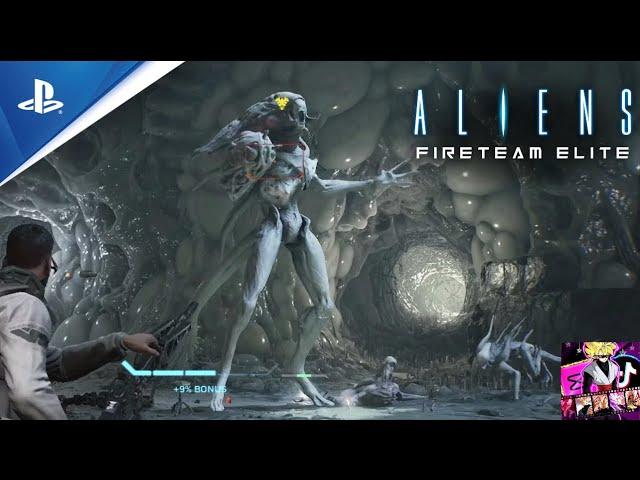 Aliens Fireteam Elite - Pathogen Queen DLC (Let's Kill The Queen) (PS5)