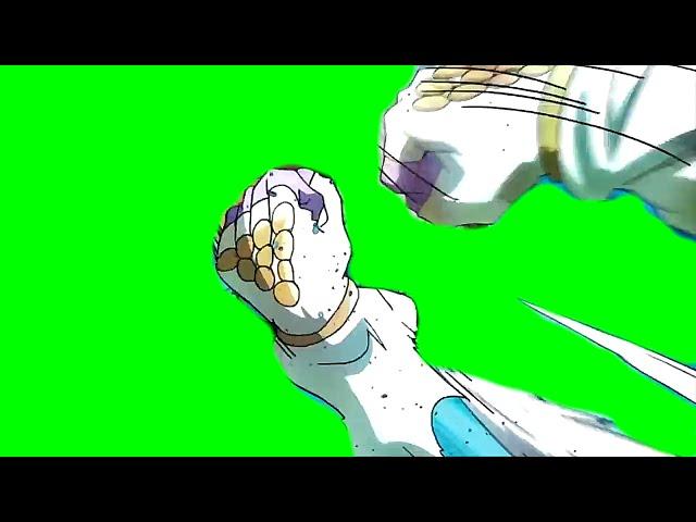 JoJo Green Screen - Star Platinum punching Sheer Heart Attack