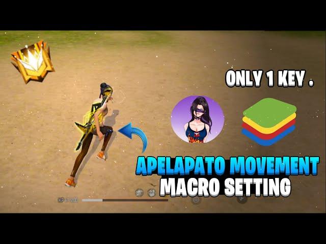 Apelapato Movement Trick MACRO @ApelapatoGo I Apelapato Situp Movement Macro in Bluestack #Hindi