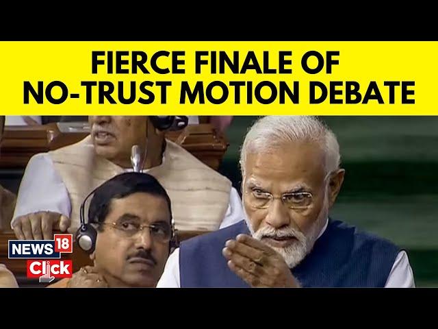 PM Modi's 'No Trust Motion' Speech in Lok Sabha | Pm Modi Speech In Parliament Session | News18