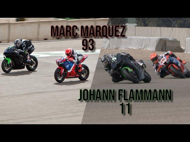 Marc Márquez Honda CBR 600 2022 - Johann Flammann