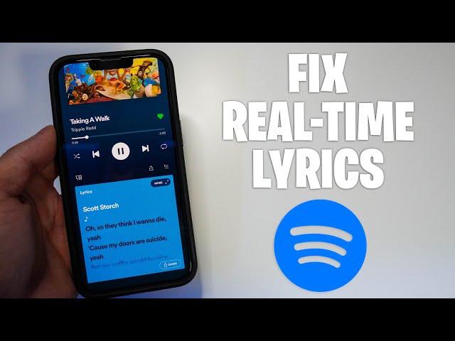 How to Fix Spotify Real-Time Lyrics - 2 Methods