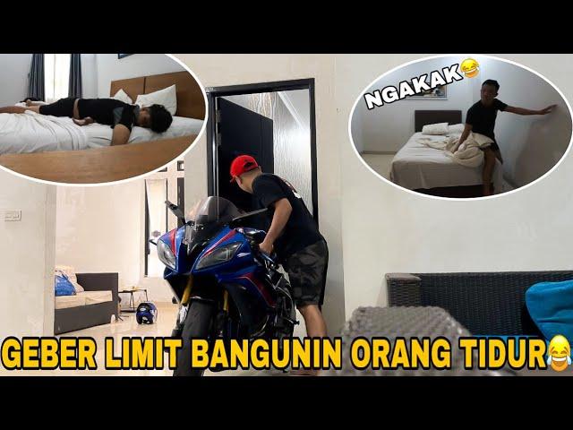 PRANK GEBER LIMIT DIDALEM RUMAH‼️AKANG MV TEST YAMAHA R6 DIPEKAN BARU