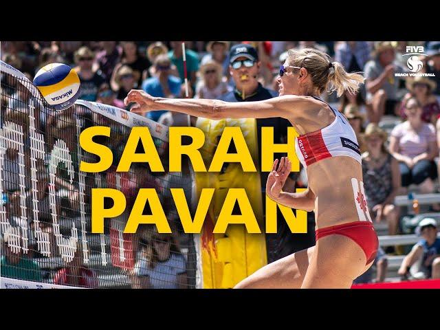 Stuffed Blocks are Sarah Pavan's Strength | Top Player from the Beach Volleyball World