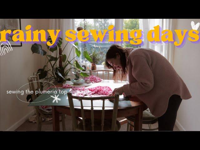 DON'T AVOID SEWING even when YOU'RE SAD 🪡 Cozy Sewing Vlog