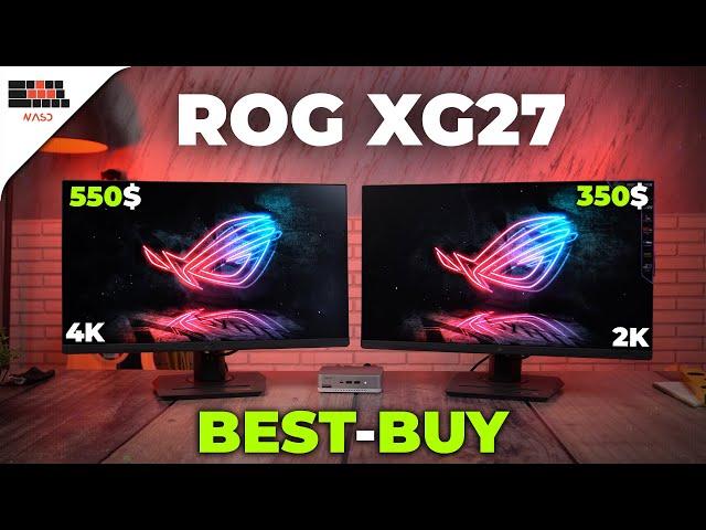 Top Gaming Monitors To Purchase In 2024 - Asus Rog Strix XG27UCS & XG27ACS