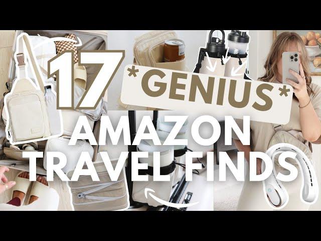 17 *GENIUS* AMAZON TRAVEL MUST HAVES: packing tips + suitcase finds+ packing organization