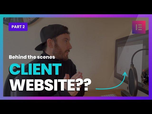 Building a successful client website in Elementor (Wordpress client website)